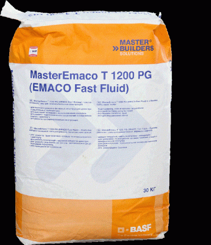Сухая смесь MasterEmaco® T 1200 PG (EMACO® FAST FLUID)